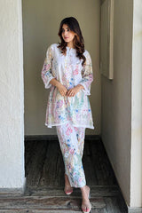 Gulbahar – Floral Elegance Cotton Kurta Set