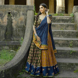 FOR THIS UPCOMING NAVARATRI SEASON OUR EXCLUSIVE FULL STITCHED LEHENGA CHOLI&nbsp;