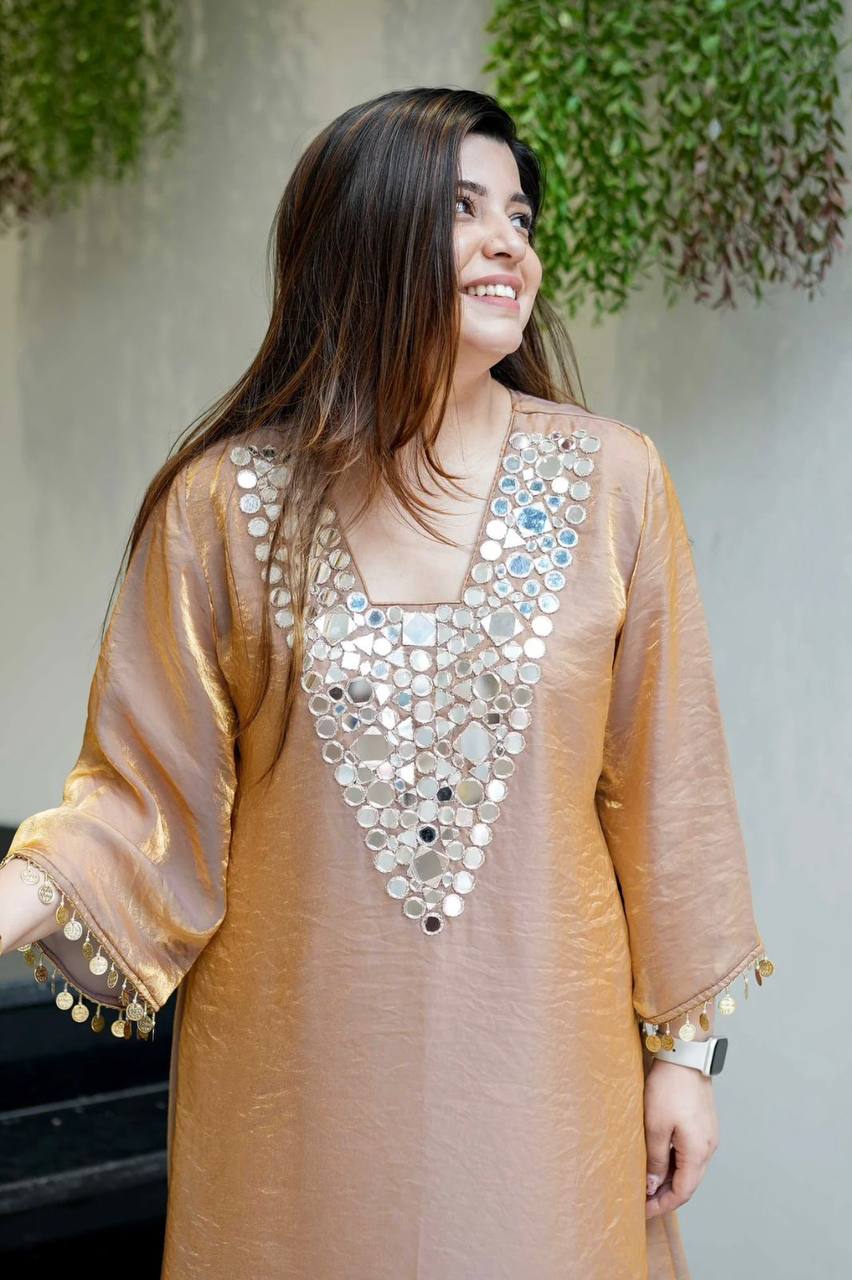 Add a touch of festive sparkle with this Exclusive Plazzo Pair
