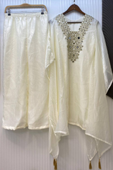 DESIGNER WEAR EXCLUSIVE SUIT SET WITH REAL MIRROR WORK ✨