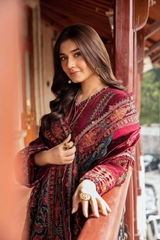 Bring a touch of sophistication to your festive wardrobe with this Designer Wear Embroidered Top, Pant &amp; Dupatta Set 💝.